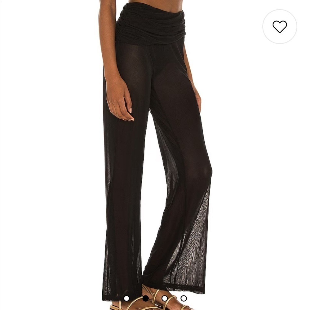 New Camila Coelho Alto Pants in Black - Small - Picture 3 of 5